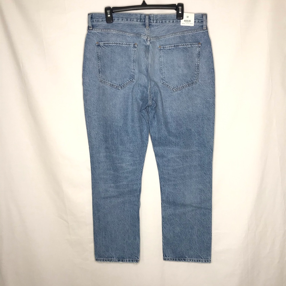 🥂SOLD AGOLDE Riley High Rise Crop Jeans in BLUR - Picture 9 of 16